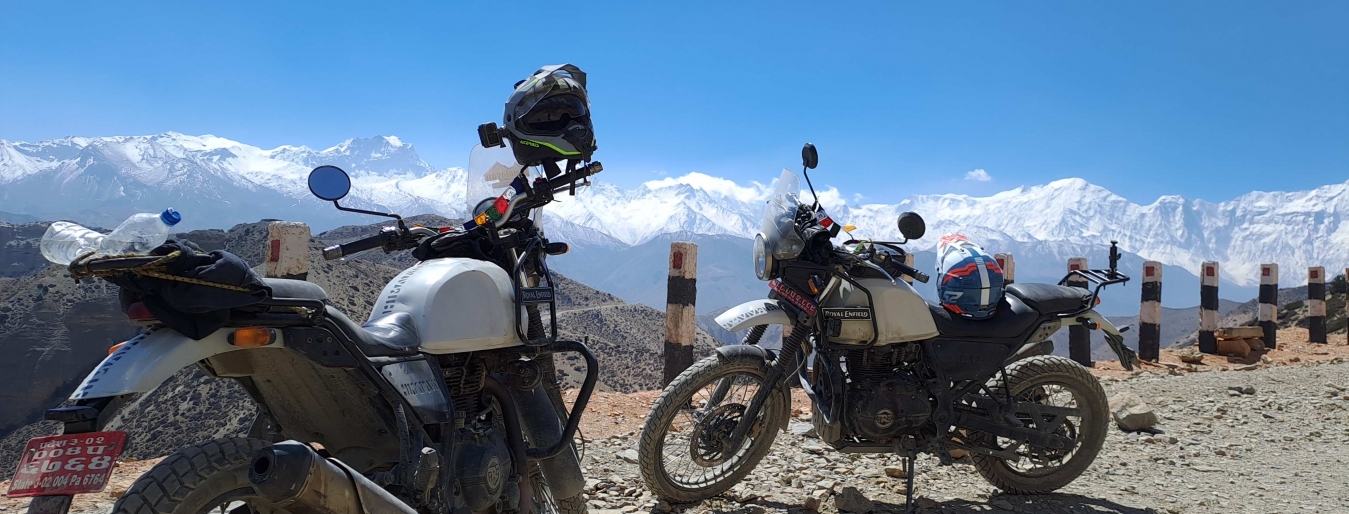 Royal Enfield tour to upper mustang