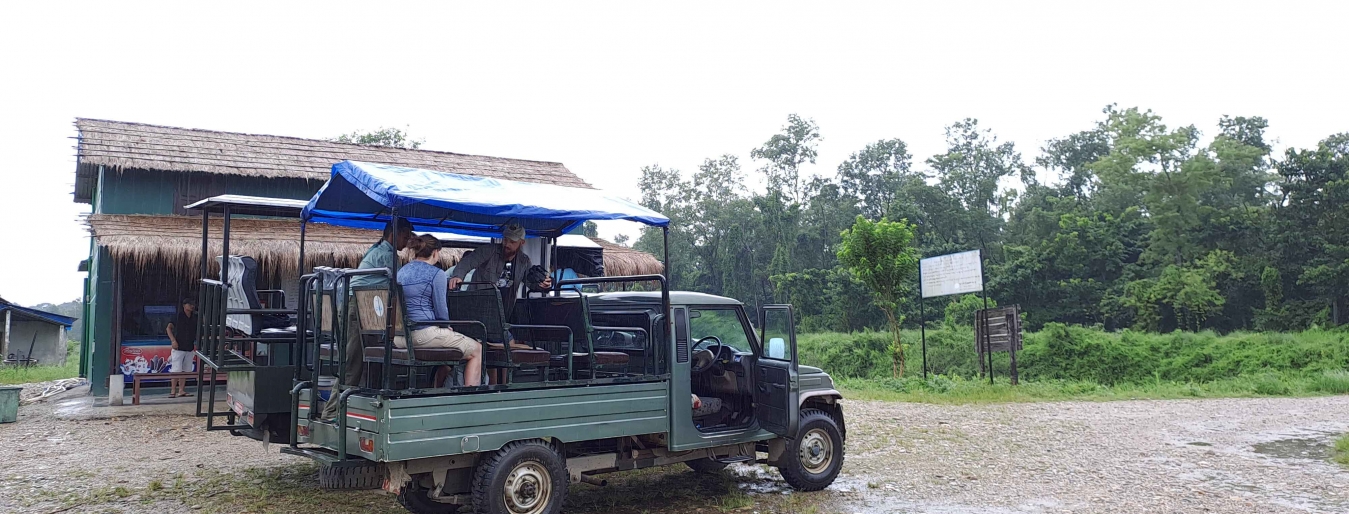 Tiger tracking in Chitwan National Park