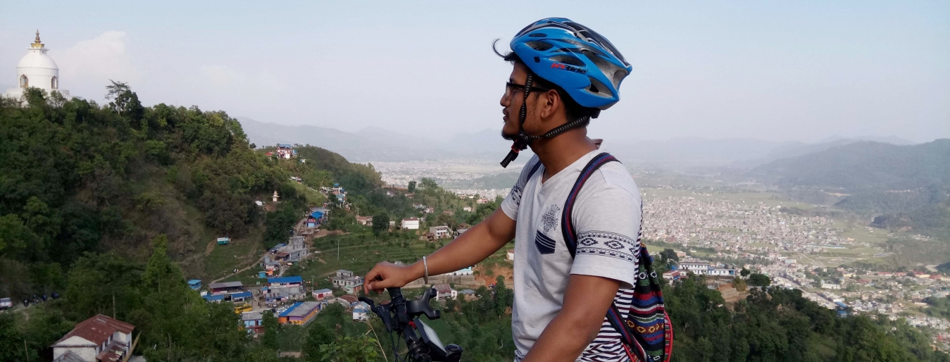 mountain biking tour in Nepal